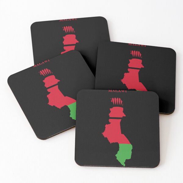 Item preview, Malawi Map Flag Silhouette Africa Travel Pride Gift designed and sold by NTGUILTY.