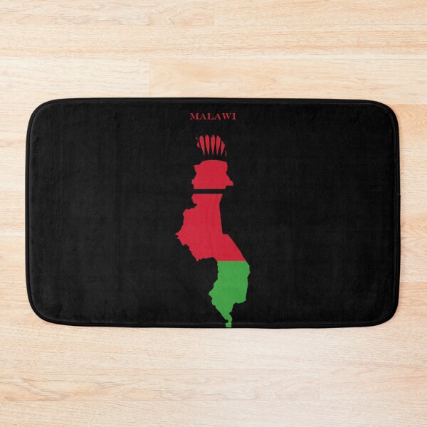 Item preview, Malawi Map Flag Silhouette Africa Travel Pride Gift designed and sold by NTGUILTY.