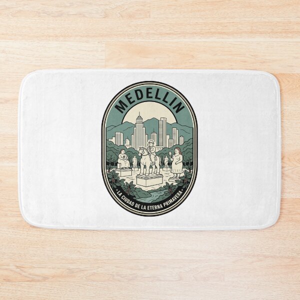Item preview, Vintage Medellin Colombia City of Eternal Spring Badge designed and sold by k3rstman1.