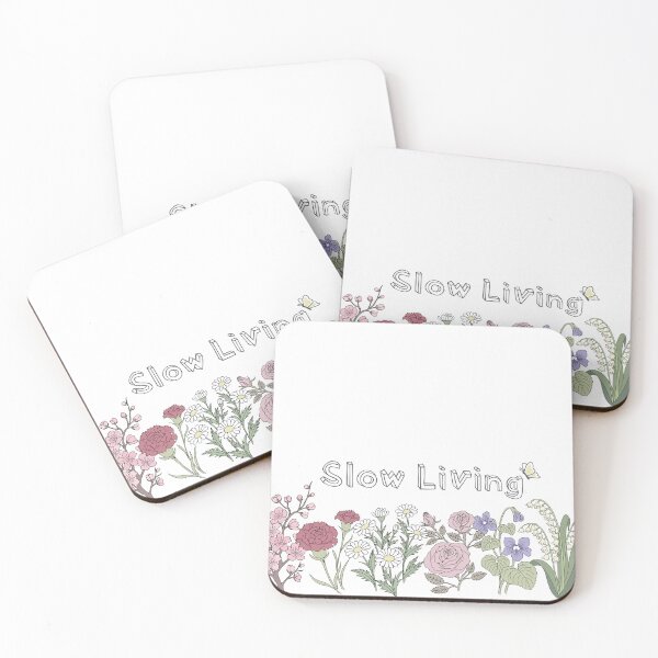 Item preview, Slow Living Floral Art Print | Cottagecore Flowers Aesthetic | Botanical Wall Art designed and sold by storieslanguage.