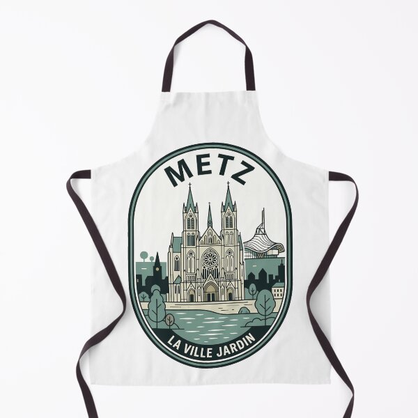 Item preview, Metz France City Skyline Saint Etienne Cathedral Badge designed and sold by k3rstman1.