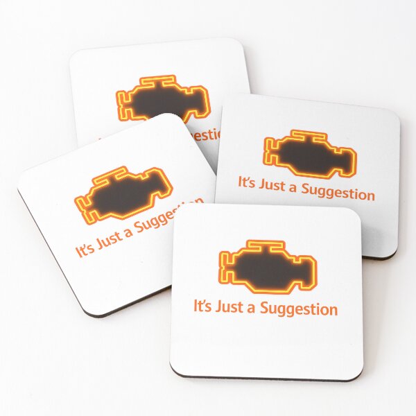 Item preview, 4. Check Engine Light – It's Just a Suggestion designed and sold by Ermicioi.