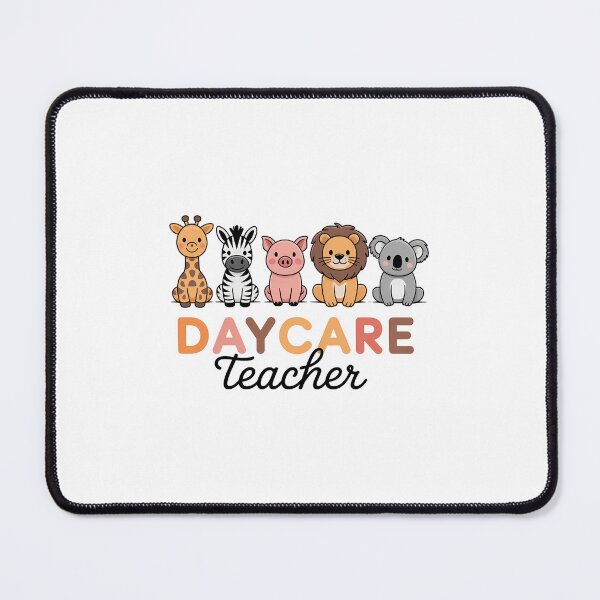 Item preview, Daycare Teacher Animals Daycare Provider Back to School designed and sold by SapfireStuArt.