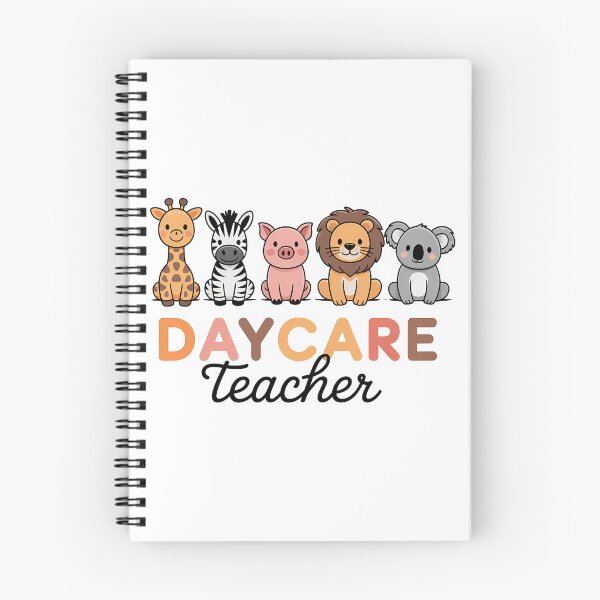 Item preview, Daycare Teacher Animals Daycare Provider Back to School designed and sold by SapfireStuArt.