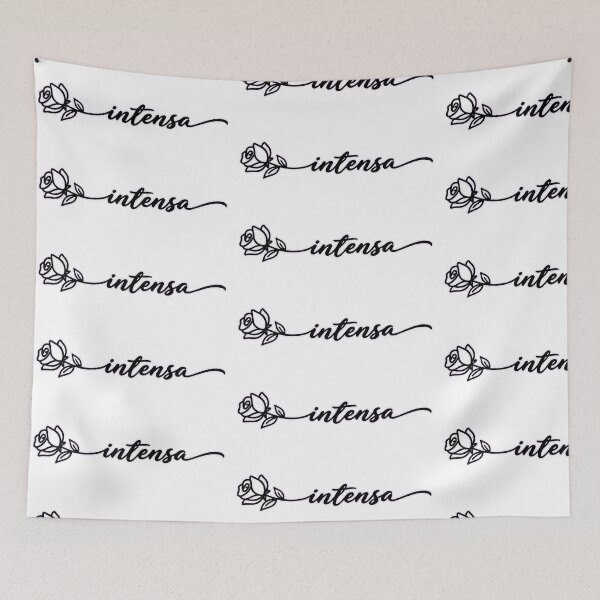 Item preview, Intensa Rose Aesthetic Typography Sticker designed and sold by Olivra.