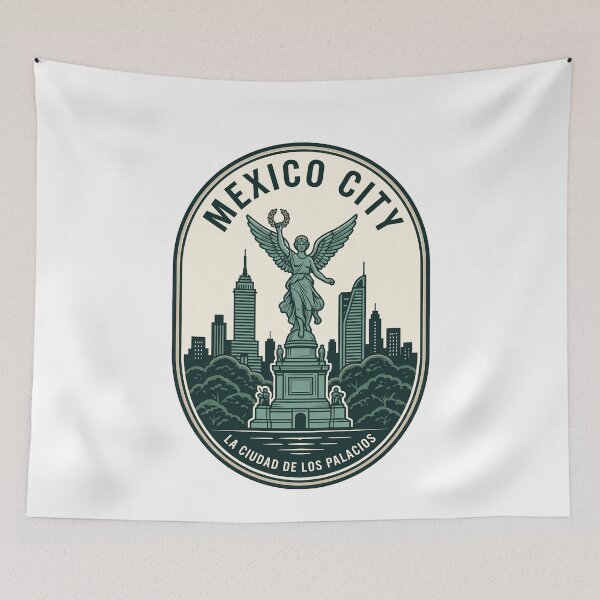 Item preview, Mexico City Angel of Independence Vintage Badge designed and sold by k3rstman1.