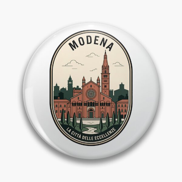 Item preview, Vintage Modena Italy Cathedral Travel Badge designed and sold by k3rstman1.