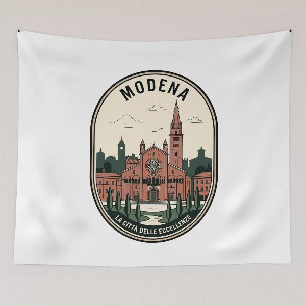 Item preview, Vintage Modena Italy Cathedral Travel Badge designed and sold by k3rstman1.
