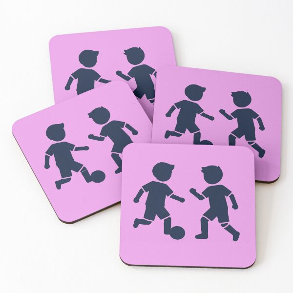 Item preview, Kids Soccer Silhouette Design – Youth Football Players Minimalist Graphic designed and sold by zohocreations.