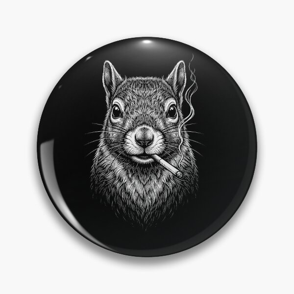 Item preview, Funny Squirrel Smoking Meme Animal Lover designed and sold by DoodleTortle.