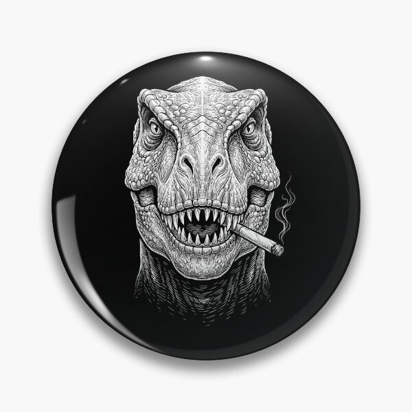 Item preview, Funny T Rex Dinosaur Smoking Meme Animal Lover designed and sold by DoodleTortle.