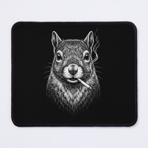 Item preview, Funny Squirrel Smoking Meme Animal Lover designed and sold by DoodleTortle.