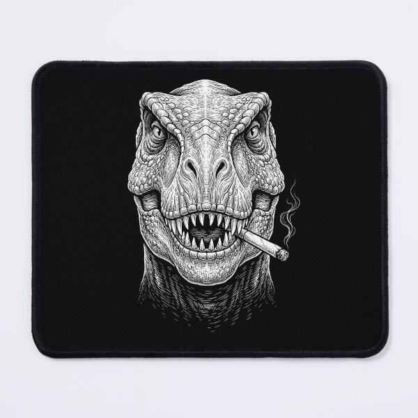 Item preview, Funny T Rex Dinosaur Smoking Meme Animal Lover designed and sold by DoodleTortle.