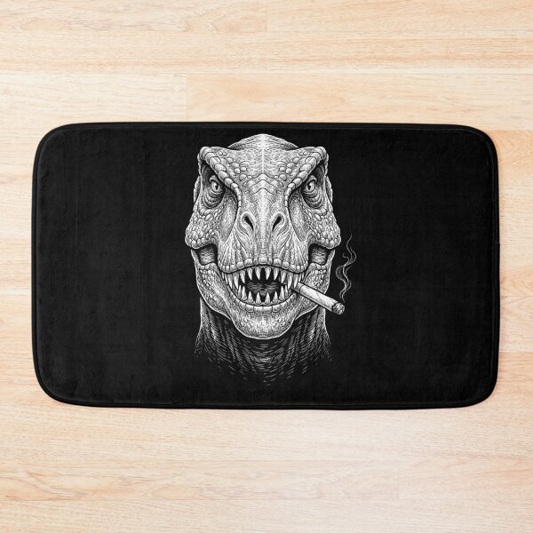 Item preview, Funny T Rex Dinosaur Smoking Meme Animal Lover designed and sold by DoodleTortle.