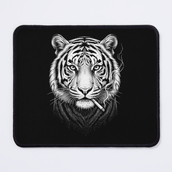 Item preview, Funny Tiger Smoking Meme Animal Lover designed and sold by DoodleTortle.