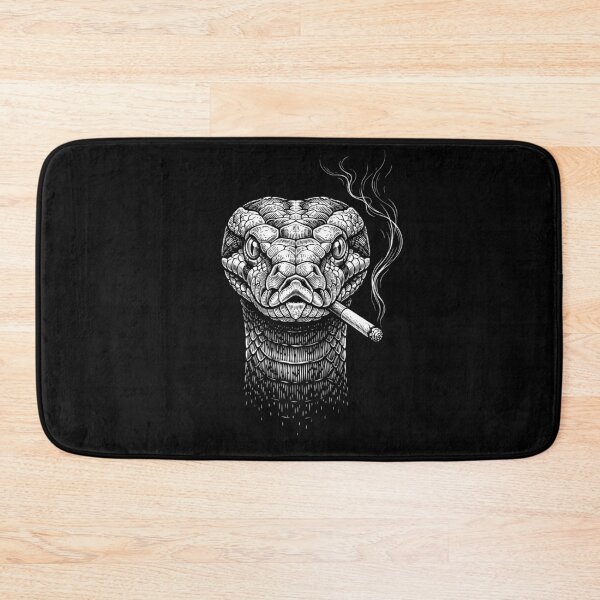 Item preview, Funny Snake Smoking Meme Animal Lover designed and sold by DoodleTortle.
