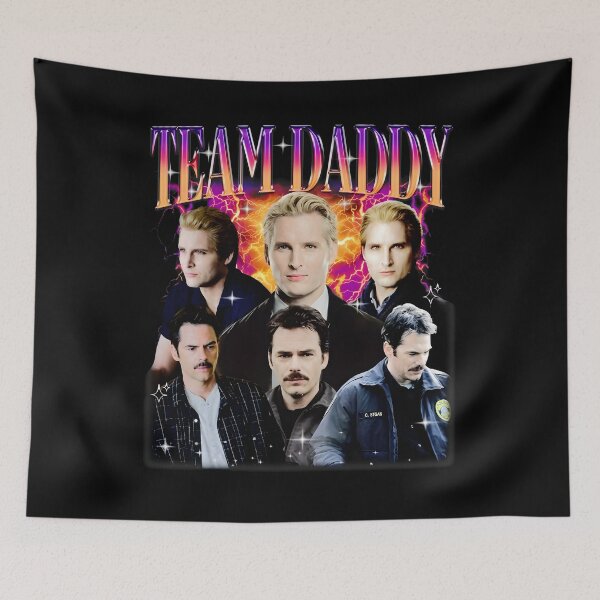 Item preview, Vintage Team Daddy Carlisle Cullen and Charlie Swan Bootleg designed and sold by SylviaLane12.