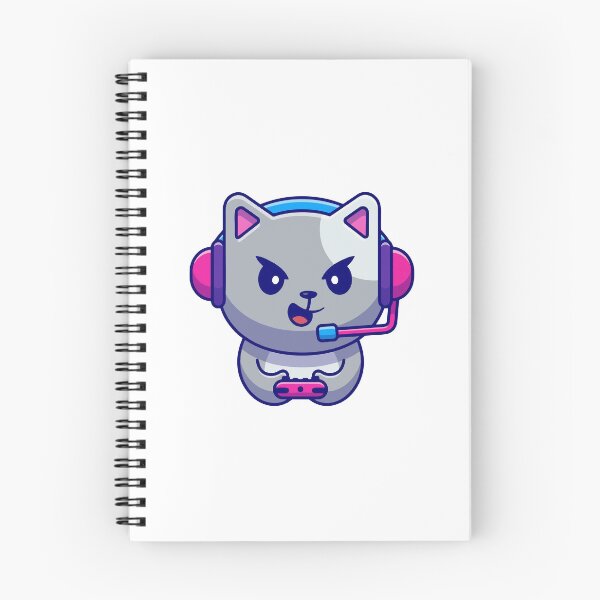 Item preview, Angry Gamer Cat With Headset Playing Video Games designed and sold by mseymo.