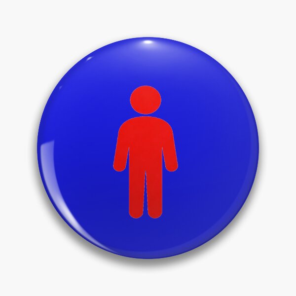 Item preview, Minimalist Red Human Icon – Simple Stick Figure Symbol Graphic Design designed and sold by zohocreations.