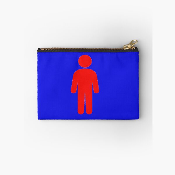 Item preview, Minimalist Red Human Icon – Simple Stick Figure Symbol Graphic Design designed and sold by zohocreations.