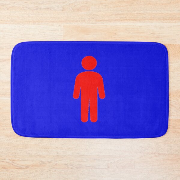 Item preview, Minimalist Red Human Icon – Simple Stick Figure Symbol Graphic Design designed and sold by zohocreations.