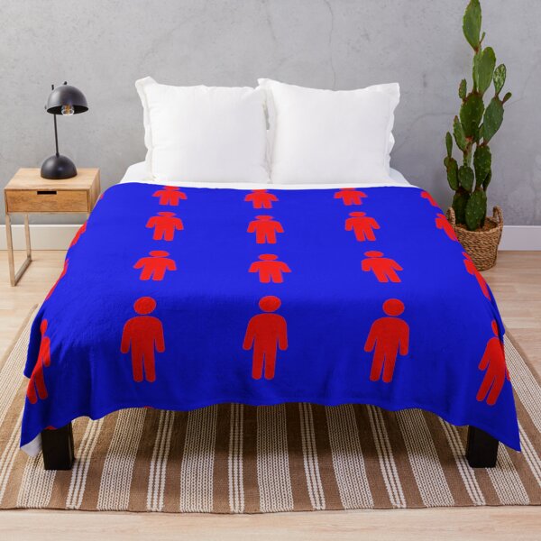 Item preview, Minimalist Red Human Icon – Simple Stick Figure Symbol Graphic Design designed and sold by zohocreations.