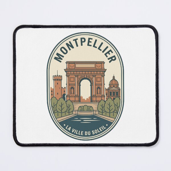 Item preview, Vintage Montpellier France Travel Badge designed and sold by k3rstman1.