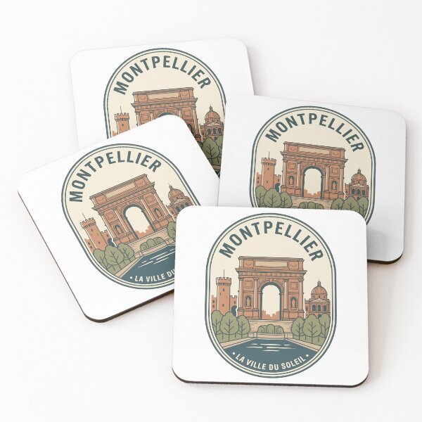 Item preview, Vintage Montpellier France Travel Badge designed and sold by k3rstman1.