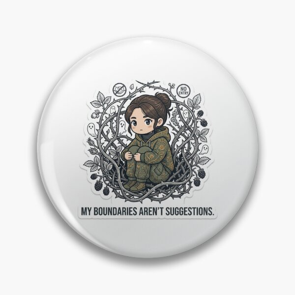 Item preview, My Boundaries Aren't Suggestions designed and sold by IntrovertEngineer11.