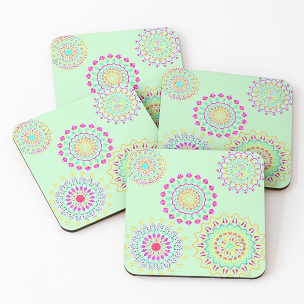 Item preview, Summery Stenciled Mandalas  designed and sold by JaygiesDesign.