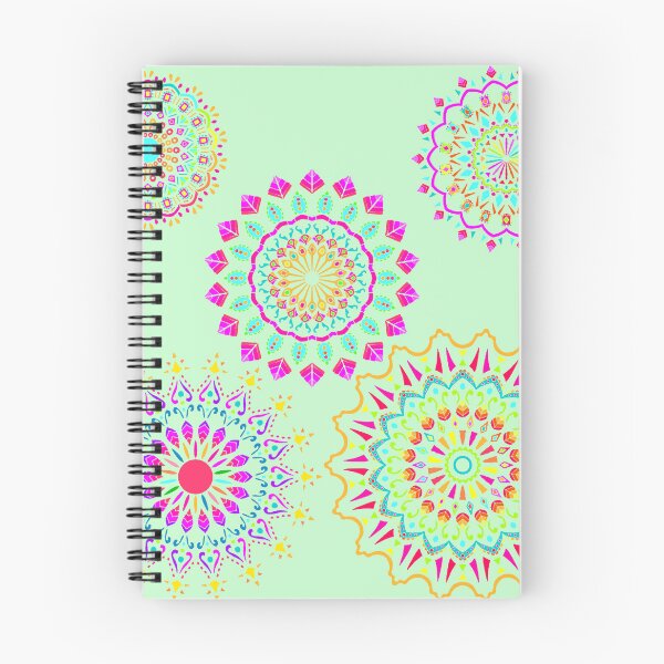 Item preview, Summery Stenciled Mandalas  designed and sold by JaygiesDesign.