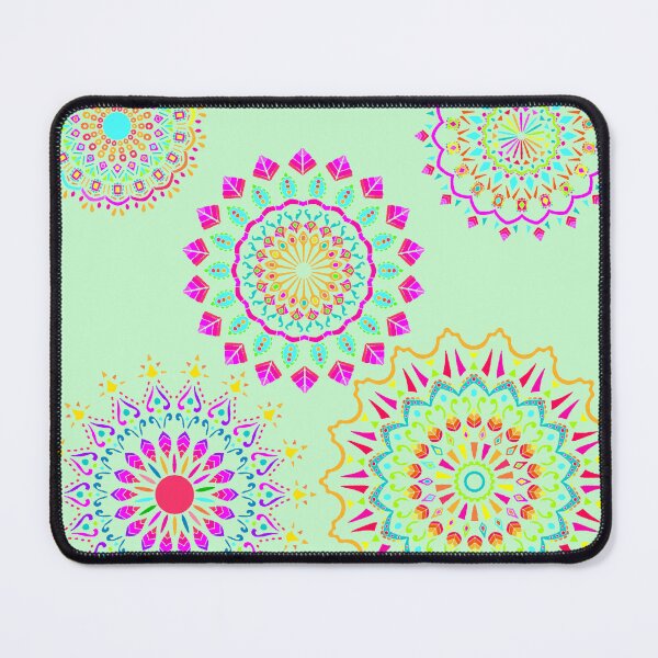 Item preview, Summery Stenciled Mandalas designed and sold by JaygiesDesign.