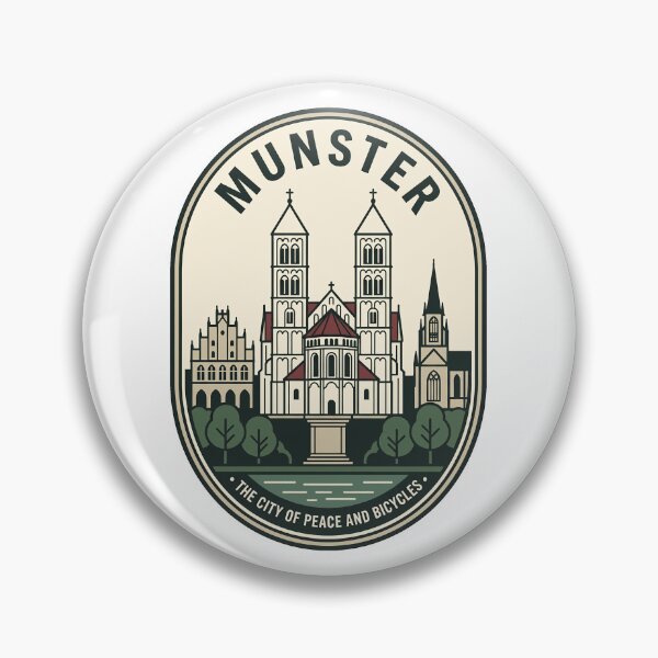 Item preview, Vintage Munster Germany City Of Peace and Bicycles designed and sold by k3rstman1.