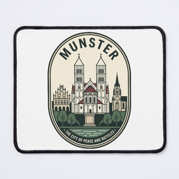 Item preview, Vintage Munster Germany City Of Peace and Bicycles designed and sold by k3rstman1.
