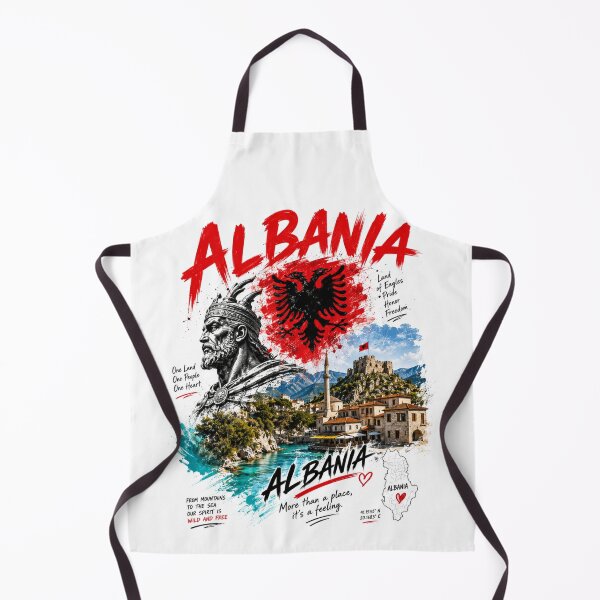 Item preview, Albania Spirit – Land of Eagles Vintage Travel designed and sold by Countries&Cities Shop.