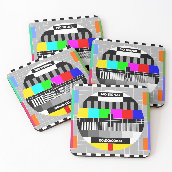 Artikelvorschau, Retro-TV-Testbildschirm entworfen und verkauft von HSDESIGNS SHOP.