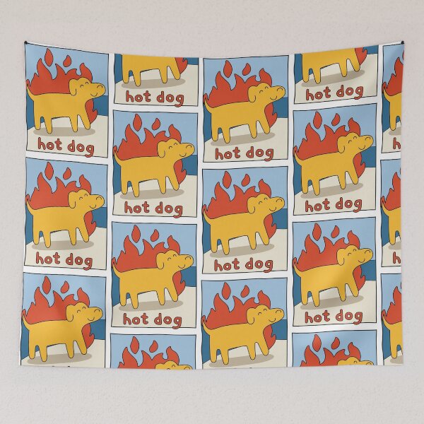 Item preview, hotdog designed and sold by abstractsmile.