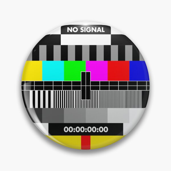 Item preview, Retro TV Test Screen designed and sold by HSDESIGNS  SHOP.