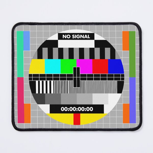 Item preview, Retro TV Test Screen designed and sold by HSDESIGNS  SHOP.