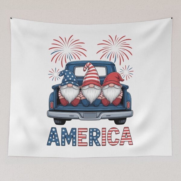 Item preview, 4th of July Gnome 4th of July Gnome Patriotic Independence Day designed and sold by TrinaEspinoza.