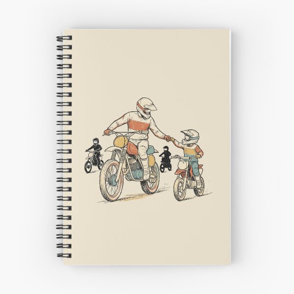 Item preview, Motocross Dirt Bike Father and Son Fist Bump designed and sold by dudelinart.