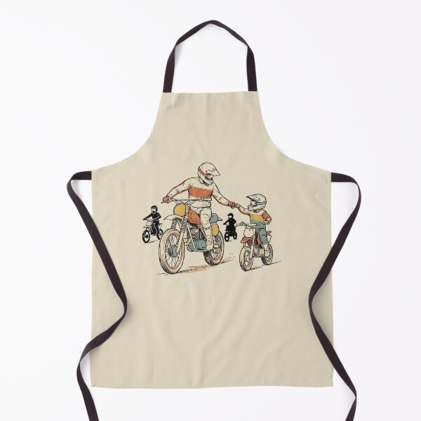 Item preview, Motocross Dirt Bike Father and Son Fist Bump designed and sold by dudelinart.