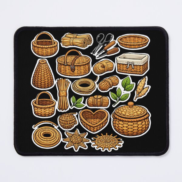 Item preview, Basket Weaving - rural craft designed and sold by DamioPolArt.