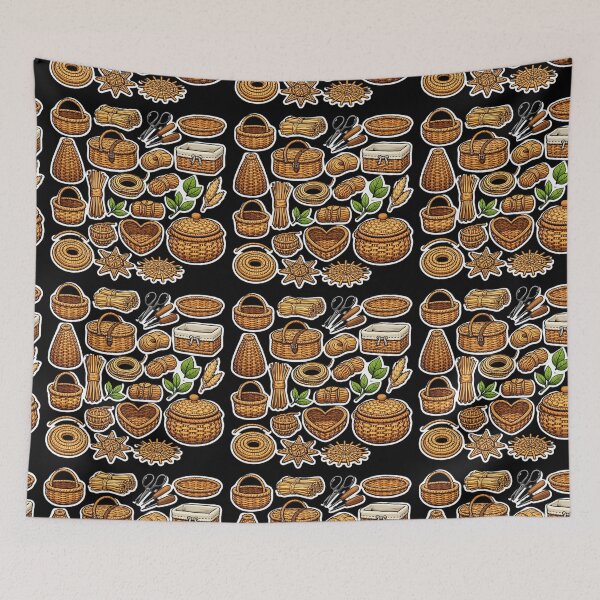 Item preview, Basket Weaving - rural craft designed and sold by DamioPolArt.