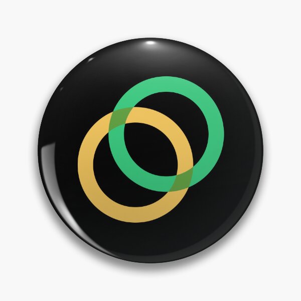 Item preview, Celo Network Crypto Token Interlocking Rings Logo designed and sold by mseymo.