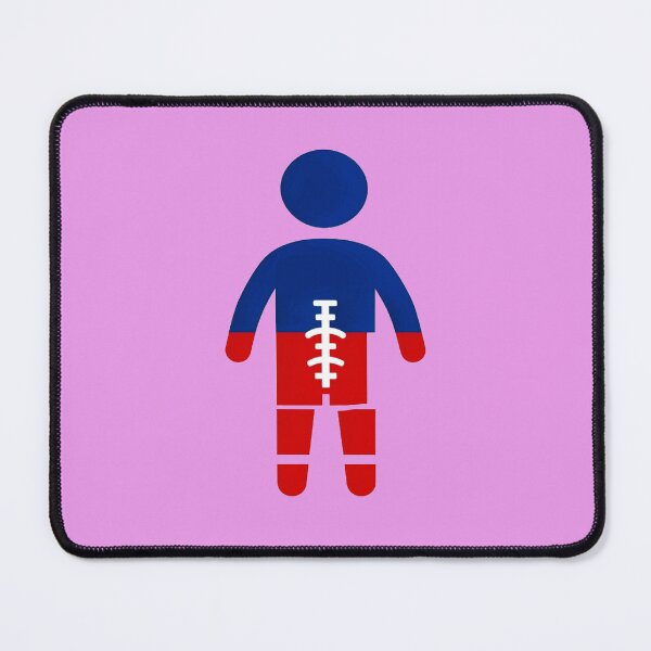 Item preview, American Football Player Icon – Minimalist USA Sports Fan Graphic Design designed and sold by zohocreations.