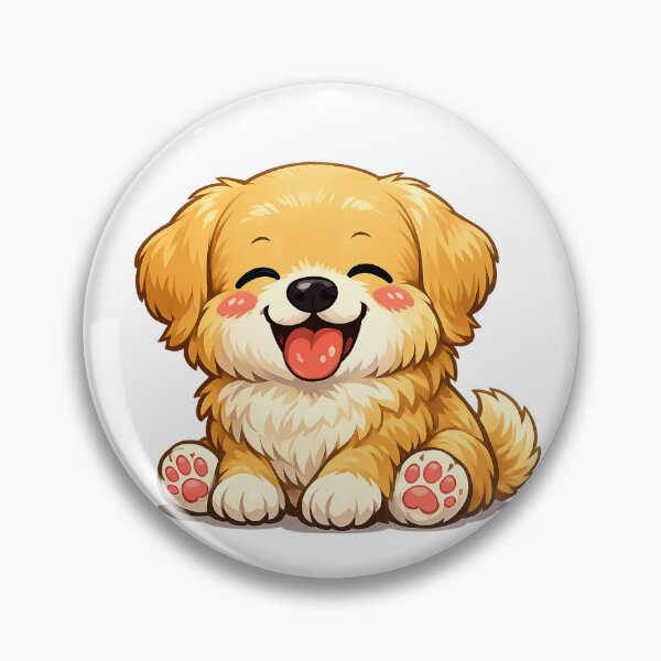 Item preview, Chibi Golden Retriever designed and sold by jstndrws.