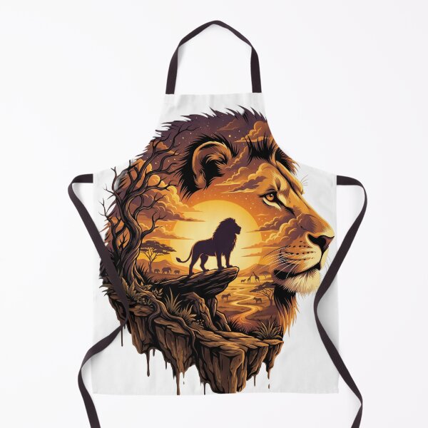 Item preview, Lion King of the Savanna Golden Sunset designed and sold by Jedillm .