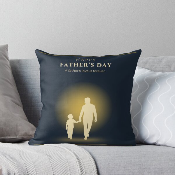 Item preview, Luxury Navy Blue Happy Father’s Day Minimal Design designed and sold by Uvclick.
