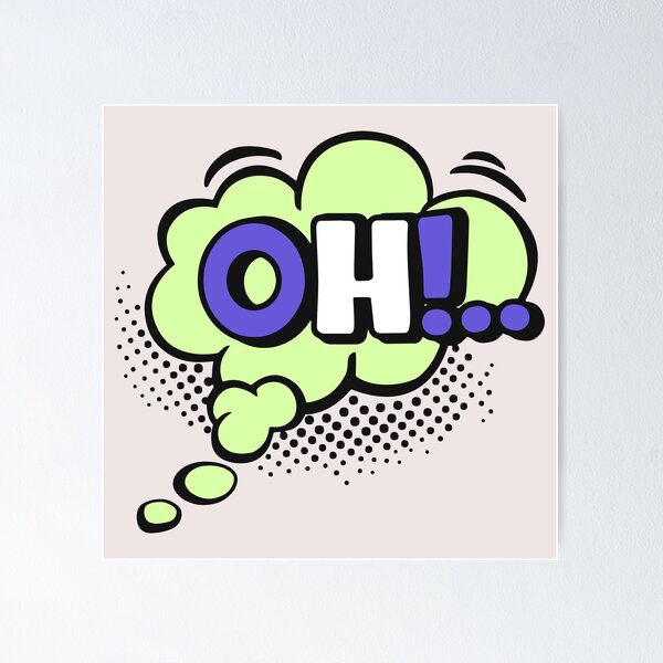 Item preview, OH! Colorful Pop Art Expression designed and sold by The Best Designs.